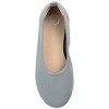 Journee Collection Medium and Wide Width Women's Tru Comfort Foam™ Jersie Foldable Flat Grey 6WD - 4 of 4