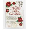 I Said A Prayer Poinsettia Red 2.5 x 4 Cardstock Christmas Pocket Card, Pack of 12 - 2 of 2
