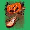Women's Design By Humans Pumpkin Rocker By cashfish Racerback Tank Top - 2 of 3