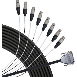 Livewire Advantage 8-Channel Snake D-sub to XLR Female - 1 of 4