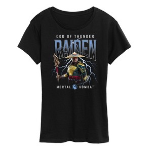 Women's - Mortal Kombat - Raiden Short Sleeve Graphic T-Shirt - 1 of 4