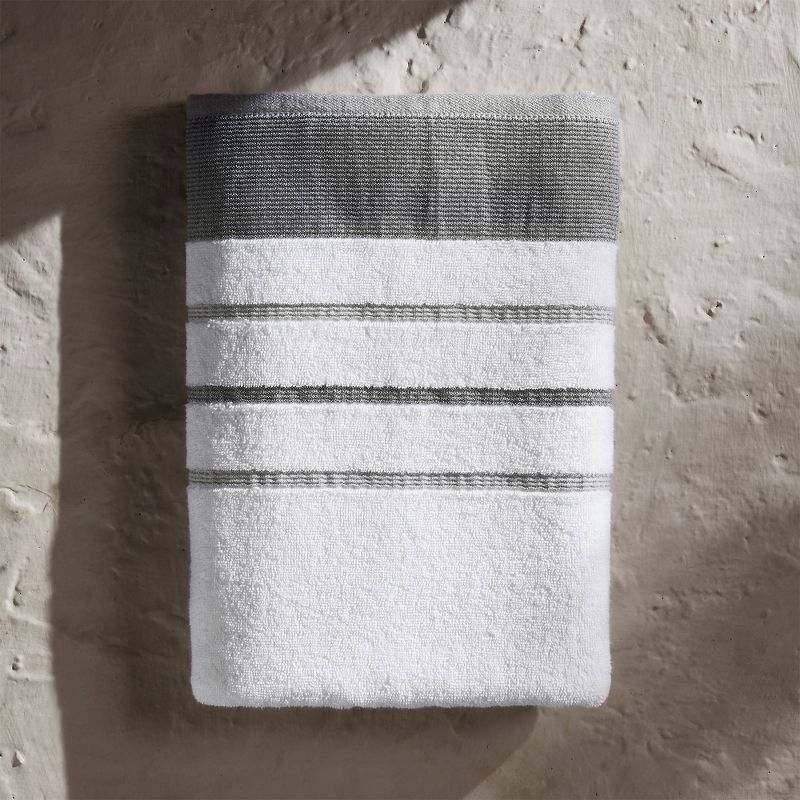 6pc Striped Towel Set - Isla Jade, 1 of 11