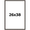 PosterPalooza | Deco Black Picture Frame - UV Acrylic, Foam Board Backing, Hanging Hardware - 2 of 4