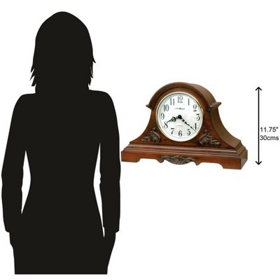 Sheldon Traditional Americana Cherry 18" Quartz Mantel Clock