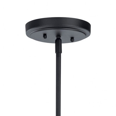 Winslow Black 44" Modern 8-Light Ceiling Chandelier