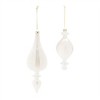 Iridescent Glass Finial Ornament (Set of 6) - 2 of 3