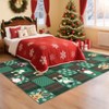 Christmas Checkered Accent Rug with Non Slip Backing - 4 of 4