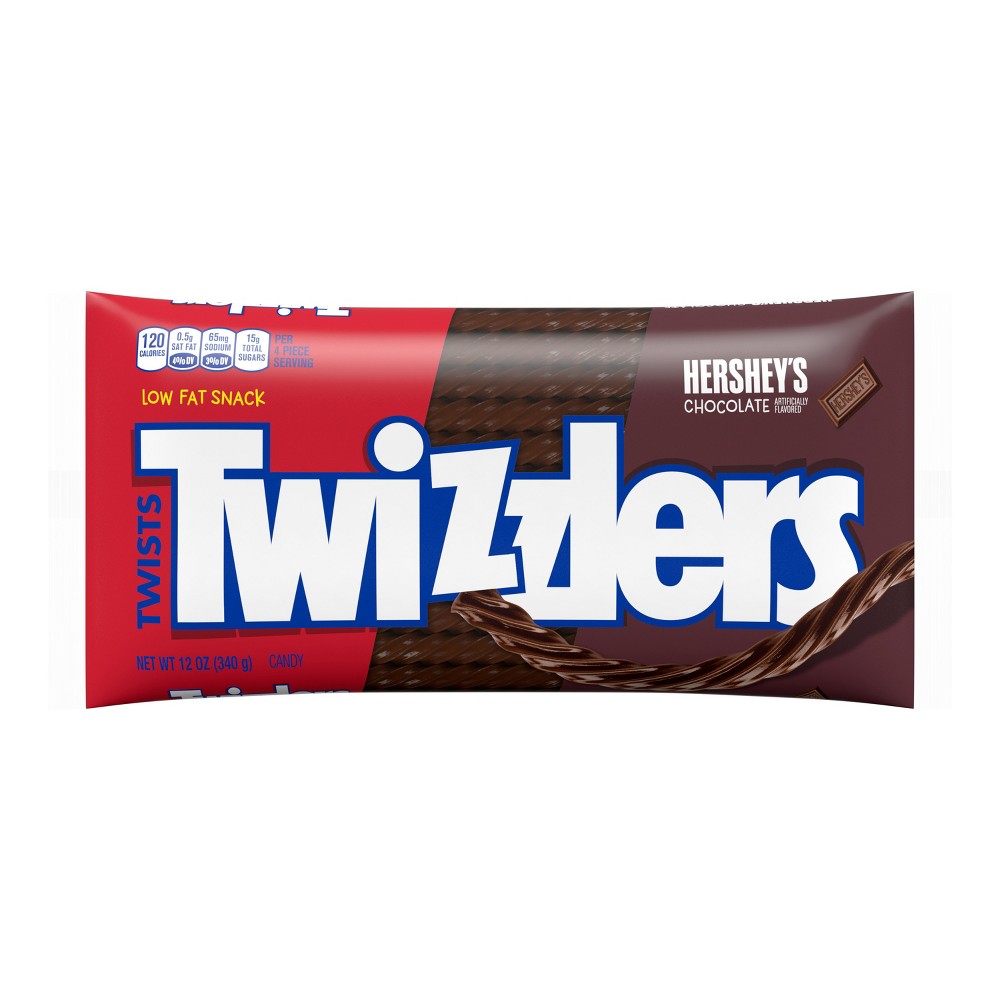 UPC 034000560042 product image for Twizzlers Twists Hershey's Chocolate Licorice Candy - 12oz | upcitemdb.com