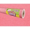 Teacher Created Resources® Fun Size Better Than Paper® Bulletin Board Roll, 18" x 12', Coral Pink Loop-De-Loop, Pack of 3 - image 2 of 4