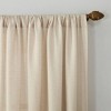 No. 918 Light Filtering Semi-Sheer Amalfi Rod Pocket Curtain Panel - 2 of 4