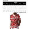 BLUEMING Men's Hawaiian Shirt Short Sleeve Floral Button Down Shirts Hot Holiday Beach Shirts - 2 of 2