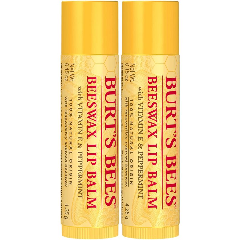 Burt&#39;s Bees Beeswax Lip Balm - 2ct/0.15oz, 3 of 15