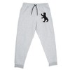 Game of Thrones Mormont Sigil Unisex Jogger Sweatpants with Pockets for Men and Women Athletic Heather - 4 of 4