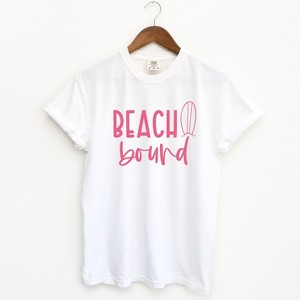 Simply Sage Market Women's Beach Bound Short Sleeve Garment Dyed Tee - 1 of 2