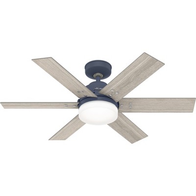 Indigo Blue 44" Pacer 6-Blade Ceiling Fan with LED Light and Remote