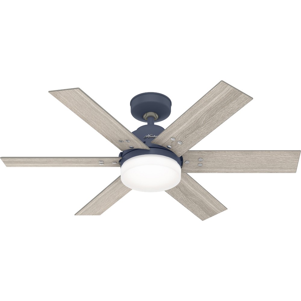 Photos - Fan 44" Pacer Ceiling  with LED Light Blue - Hunter 