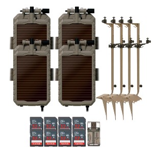 Stealth Cam Adjustable Multi Pivot Mounting Post for Trail Camera 4 Pack Bundle - 1 of 4