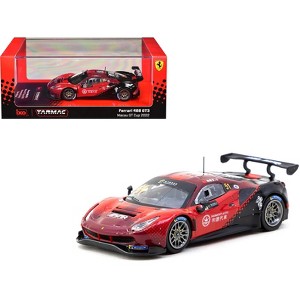 Ferrari 488 GT3 #51 Chen Weian "Harmony Racing" "Macau GT Cup" (2022) "Hobby64" Series 1/64 Diecast Model by Tarmac Works - 1 of 4