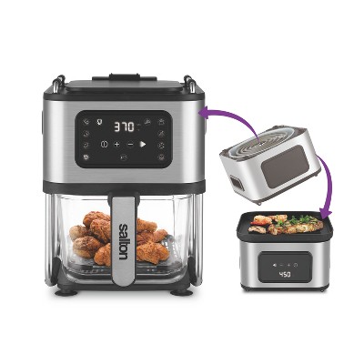 Magic Chef 10.5 Qt. Air Fryer, Rotisserie, Dehydrator And Convection Oven, Fryers, Furniture & Appliances