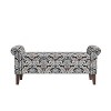 CAVINAS Floral Bonsai Storage Ottoman Bench,Footstool with Hidden Compartment,Storage Bench for Bedroom,Living Room,Entryway - 2 of 4