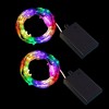 LumaBase Battery-Operated Multi-Strand Fairy String Lights, Multicolor - Set of 2 - 4 of 4