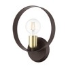 Livex Lighting Modesto 1 - Light Wall Light in  Bronze - 2 of 2