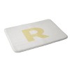 Deny Designs April Lane Art Block Monogram Memory Foam Bath Mat - 2 of 4