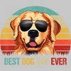 Men's Design By Humans Best Dog Dad Ever Golden Retriever By LuckyCharm99 T-Shirt - 2 of 2