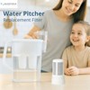 Nispira Water Filter Replacement for Alexapure Seychelle Water Pitcher Dispenser Removes Chlorine, Lead, Odor, Color Reduce Water Hardness, 2 Sets - 2 of 4