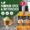 Syruvia Variety Pack - Pumpkin Spice & Butterscoch Syrup 25.4 Fl oz (2-Pack) - 2 of 4