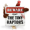 Bigtime Signs 12"x12'' Beware of Tiny Raptors Chicken Decor Signs - image 4 of 4