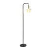 Simple Designs Orb Floor Lamp Black - 2 of 4