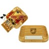 NCAA Army Black knights Large Bamboo Charcuterie Board with Knives, dish & Cheese Markers - 2 of 4