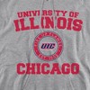 University of Illinois Chicago Official Circle Logo Adult Pull-Over Hoodie, Athletic Heather - image 2 of 4