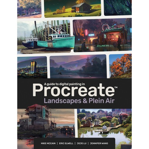 A Guide to Digital Painting in Procreate: Landscapes & Plein Air - by  Publishing 3dtotal (Paperback) - image 1 of 1