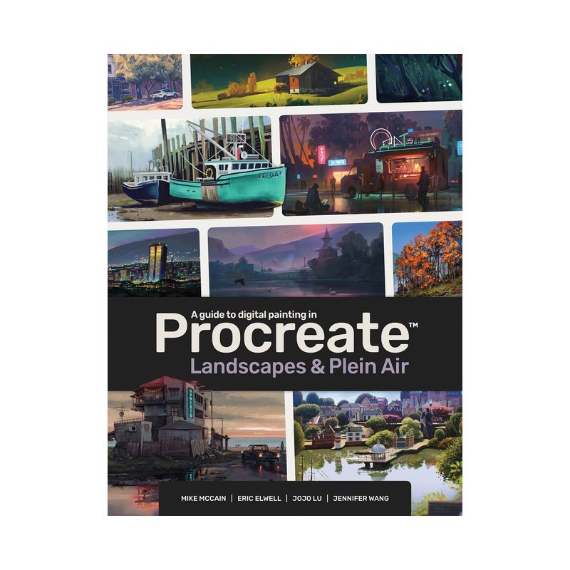 A Guide to Digital Painting in Procreate: Landscapes & Plein Air - by  Publishing 3dtotal (Paperback), 1 of 2