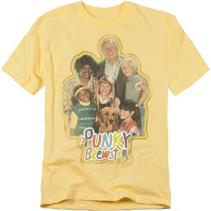 Punky Brewster Pb Distressed Adult T-Shirt - 1 of 4