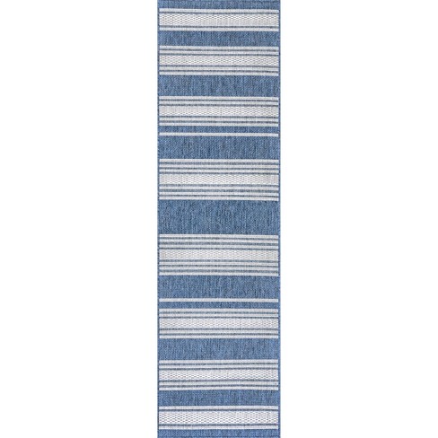 Lauren Liess X Rugsusa - Romy Striped Indoor/outdoor Runner Rug