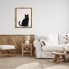 Stupell Industries Halloween Black Cat SilhouetteFloater Canvas Wall Art - 2 of 4