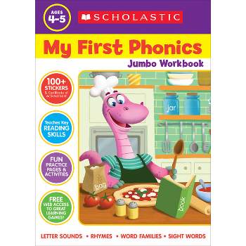 Scholastic Phonics Jumbo Workbook - (Paperback)