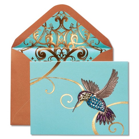 Download Gem Hummingbird Blank Card Papyrus Target