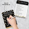 Big Dot of Happiness Adult Happy Birthday - Gold - 2-in-1 Birthday Party Cards - Activity Duo Games - Set of 20 - 3 of 4