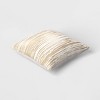 Metallic Throw Pillow Gold - Threshold™ - image 4 of 4