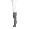 MUK LUKS Women's Chenille Sock and Headband Set - 3 of 4