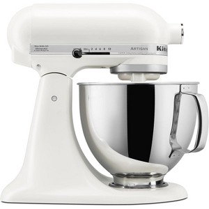 KitchenAid Artisan Series 5-Quart Tilt-Head Stand Mixer in Porcelain White - KSM150PSPL - 1 of 2