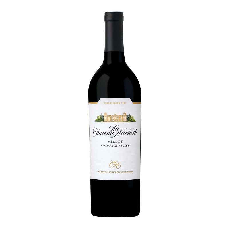 Chateau Ste. Michelle Merlot Red Wine - 750ml Bottle, 1 of 8
