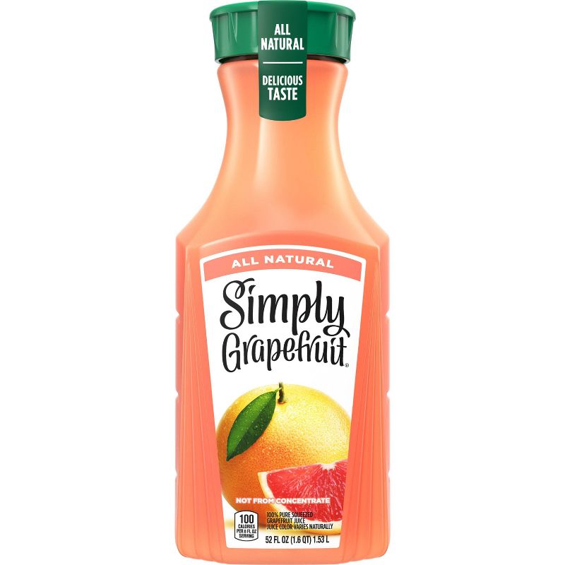 Simply Grapefruit Pulp Free Juice - 52 fl oz, 2 of 12