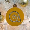 Albany State University Secondary Logo Wood Christmas Tree Holiday Ornament - 3 of 4