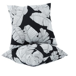 Kumasinova 18" Pillows Standard Size Set of 2,Waterproof Fade Resistant Bed Pillows for Patio,Garden&Poolside,Decorative Pillows for Bed - 1 of 4