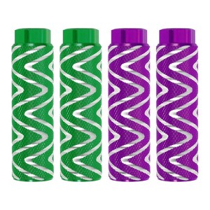 Unique Bargains Aluminum Alloy Anti-Skid BMX Mountain Dirt Cycling Fit 3/8 Inch Axles Stunt Bike Pegs 4 Pcs - 1 of 3